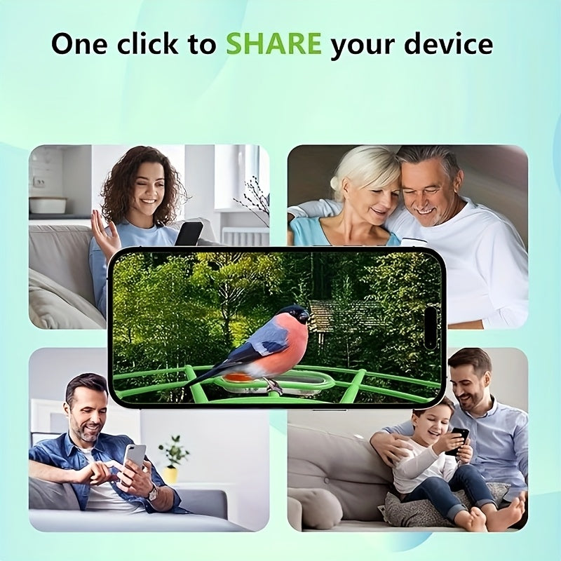 Smart fågelmatare med 2k kamera