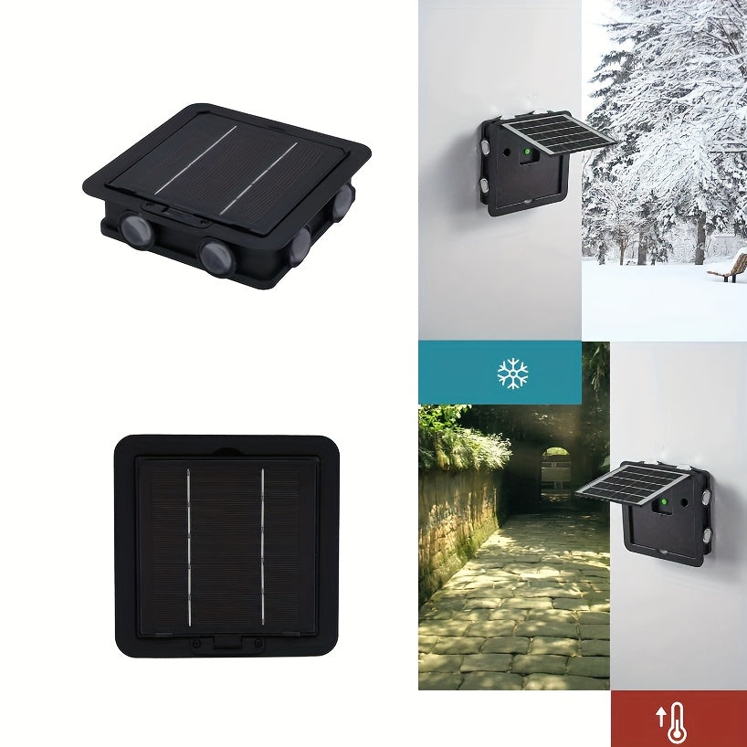 Carvallo GlowWall Solvägglampa | Färgbyte & Varmvit | Väderbeständig & Trådlös | 1800 mAh Batteri