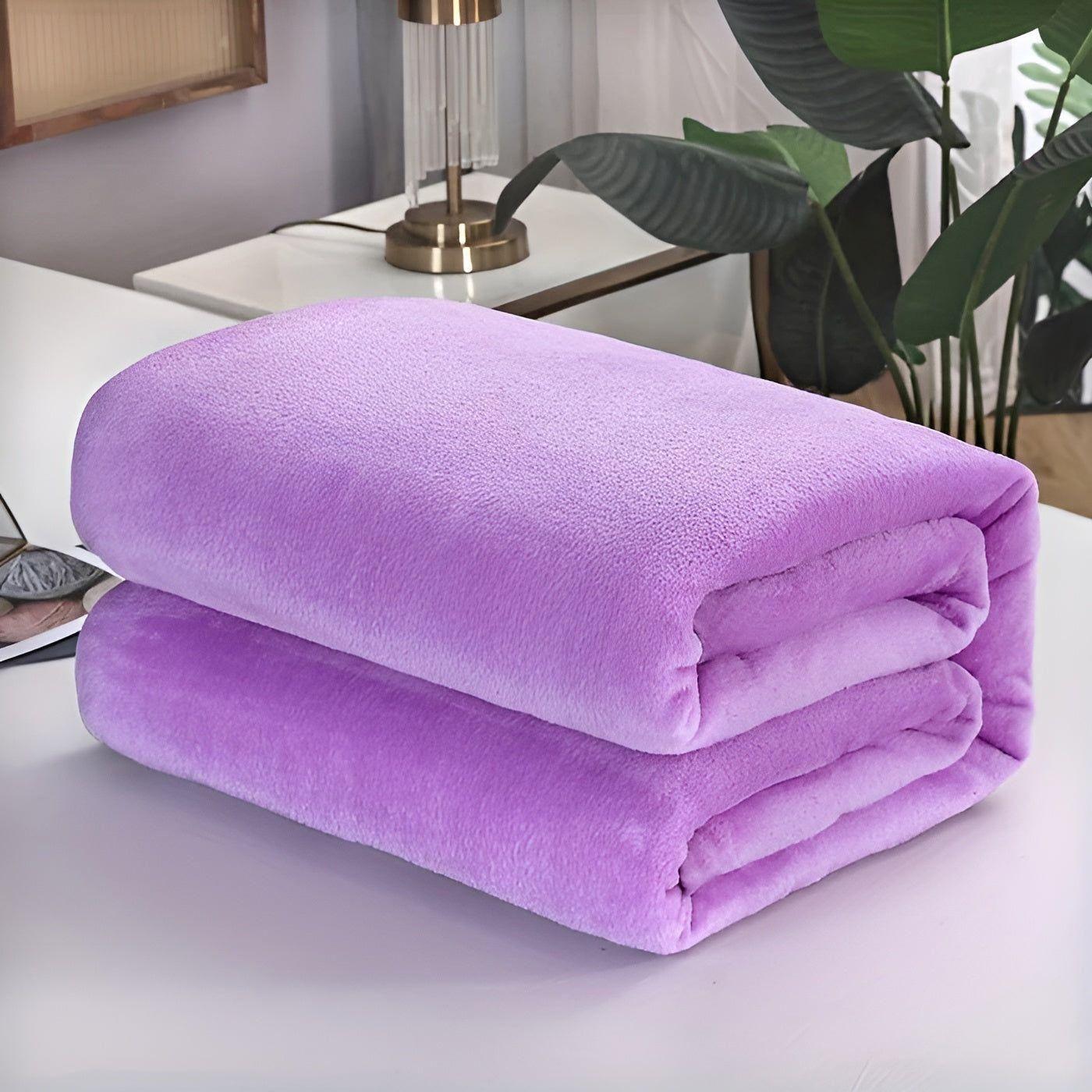 FluffyFleece Blanket - Hållbar tjock fleece vinterfilt