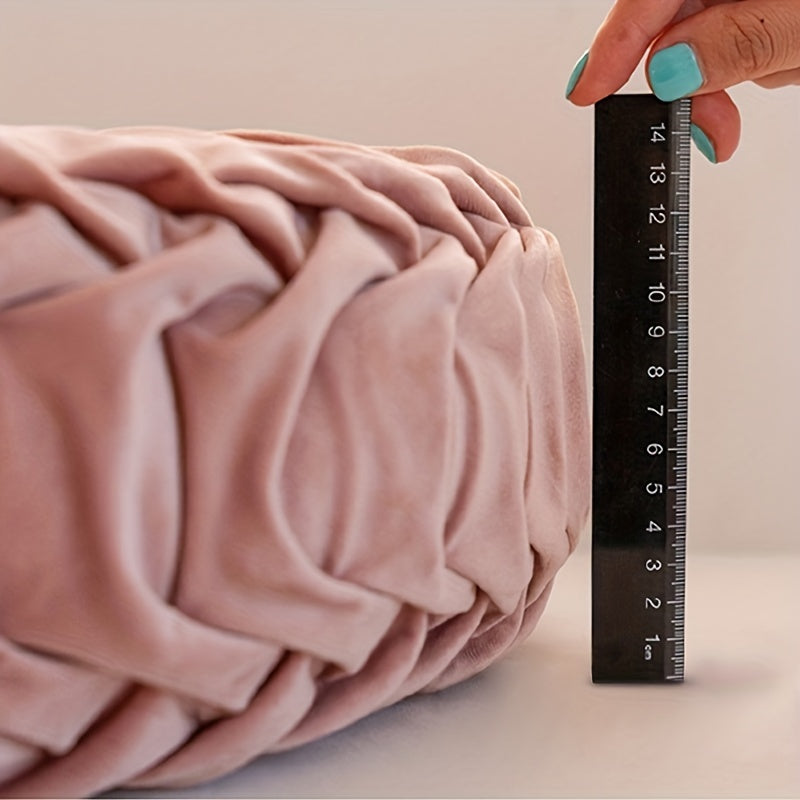 Pumpakudde - Sammet Rund Kuddfodral för Soffa, Tatami, Vardagsrum och Kontorsdekoration