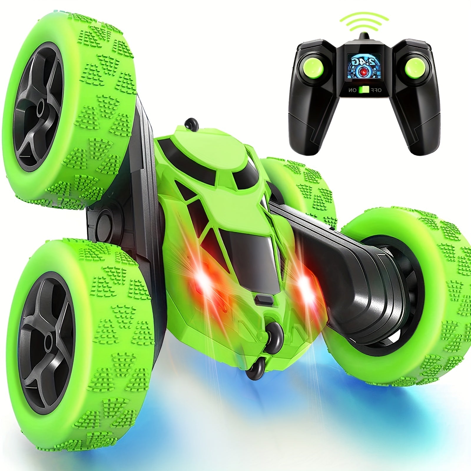 Fjärrkontroll Stuntbil med Ljus