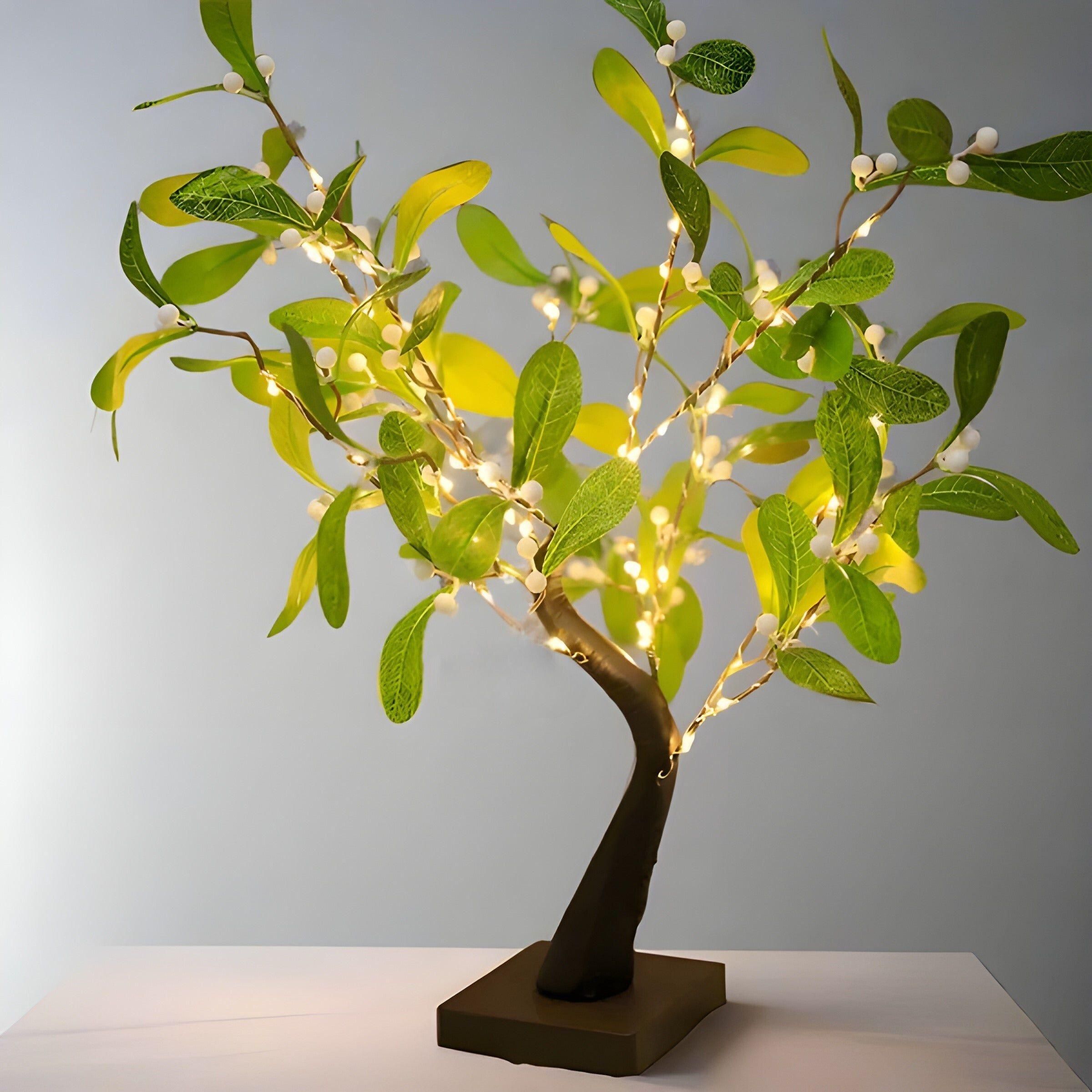 GinkgoShimmer Lights - Ginkgo blad LED julgranljus