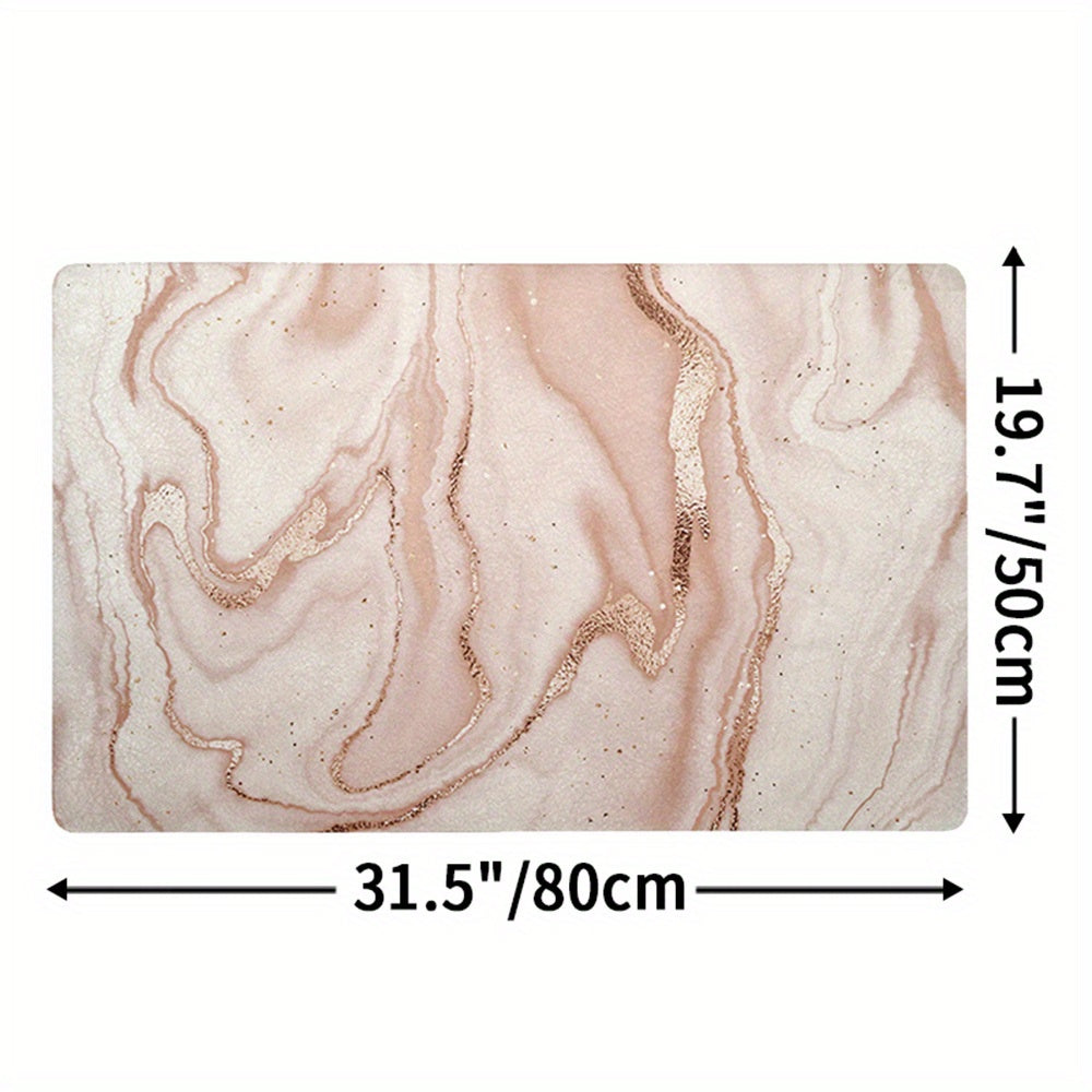 Fien Marmor-Antirutsch-Duschmatta – Lyxig komfort och säkerhet för ditt badrum