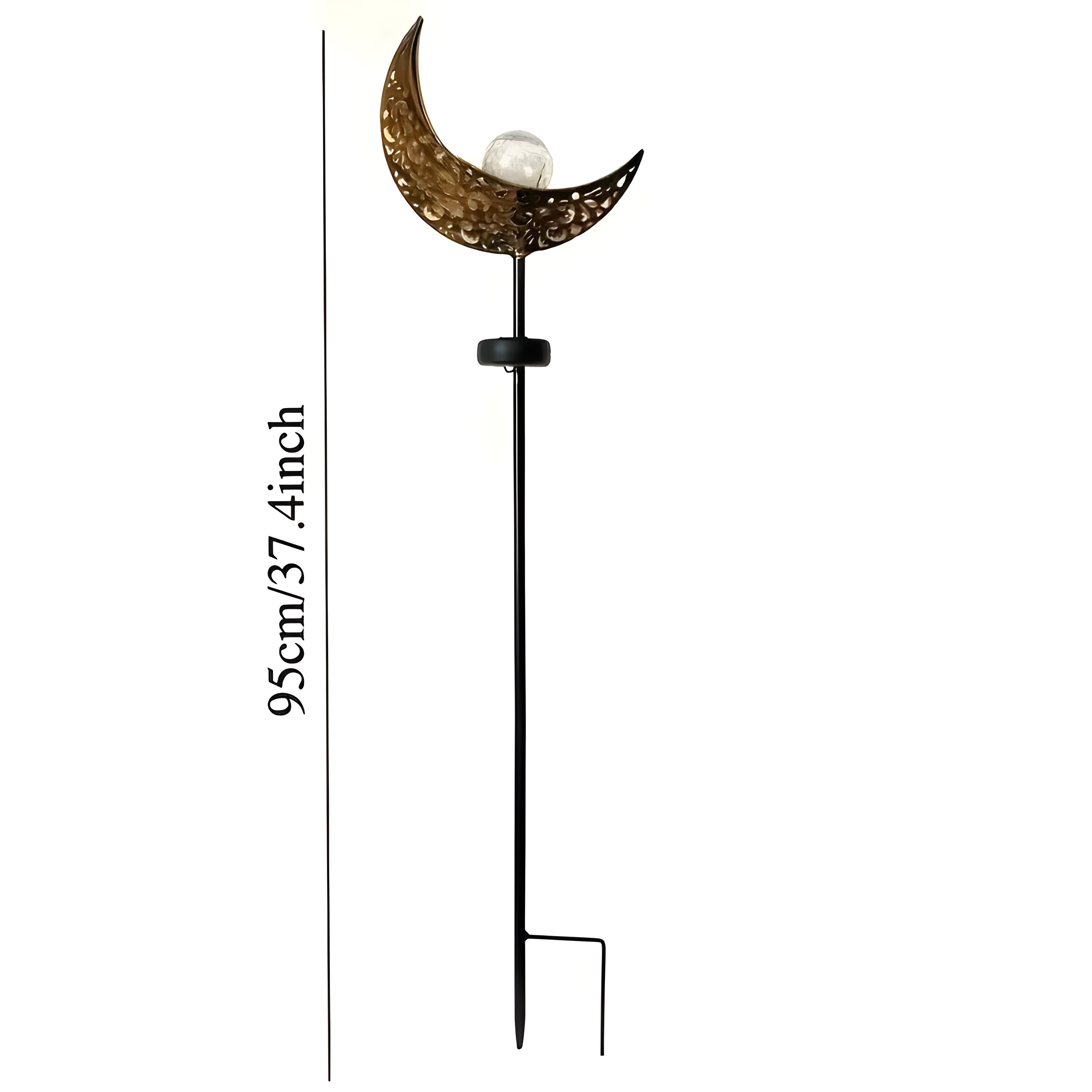 AuroraMeadow Light – Dekorativ solcells trädgårdslampa