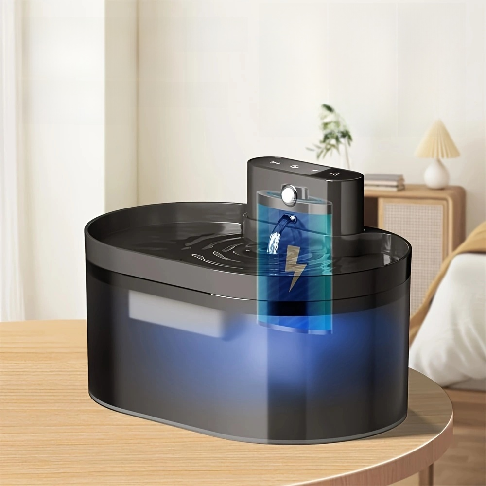 Trådlös kattfontän Fräsch Tyst Enkel hydrering