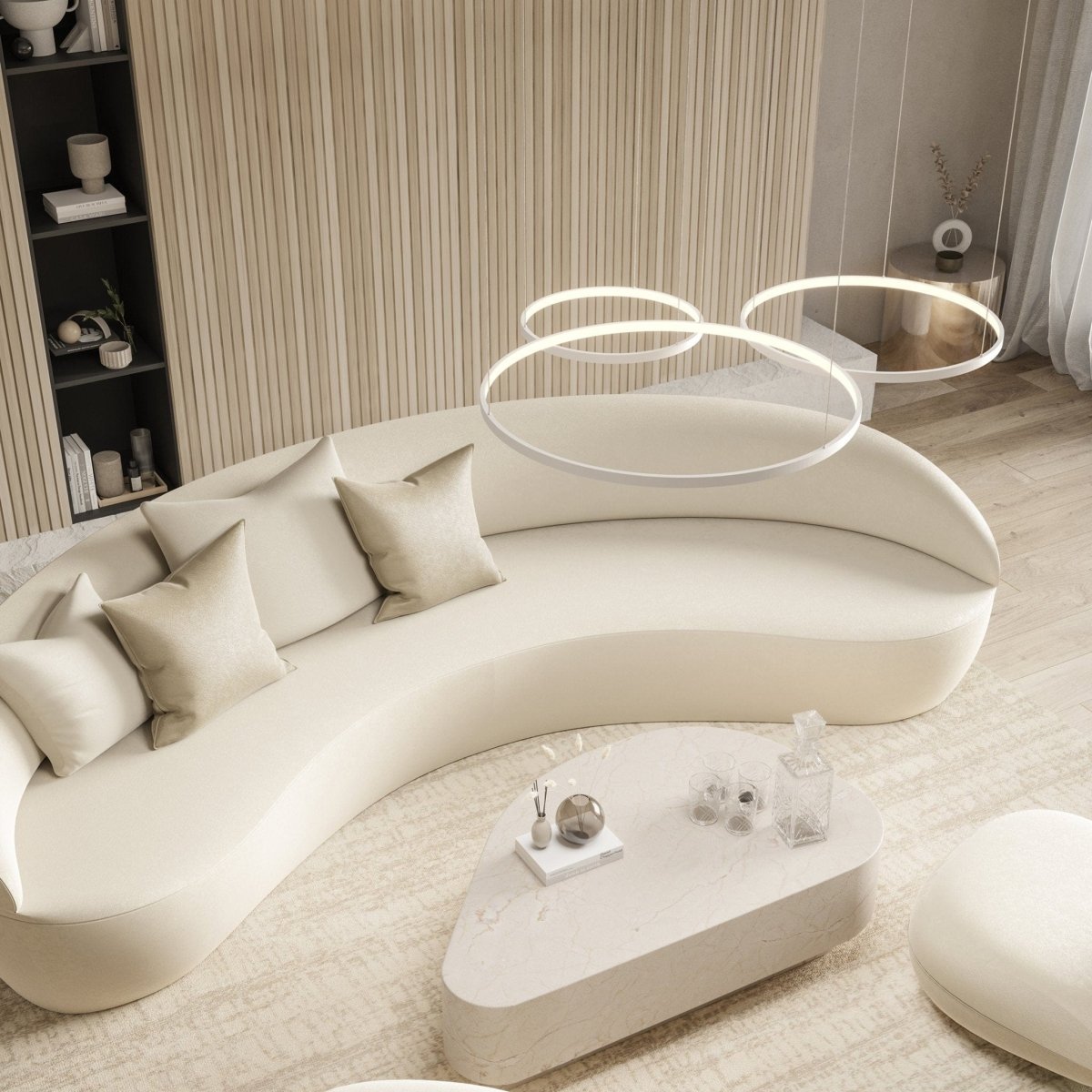 SolaraRing - LED Taklampa med Fjärrkontroll