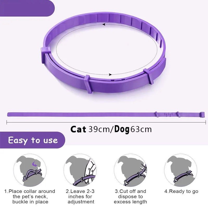 Calmdog - Naturligt lugnande halsband för hundar med feromoner och eteriska oljor