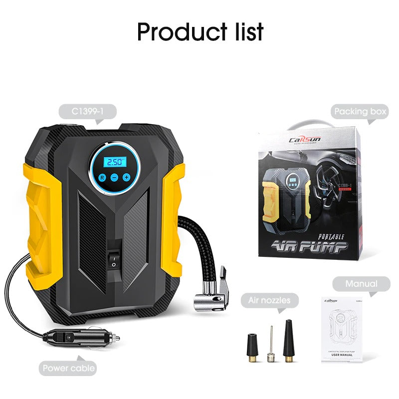 Portabel bil däck kompression