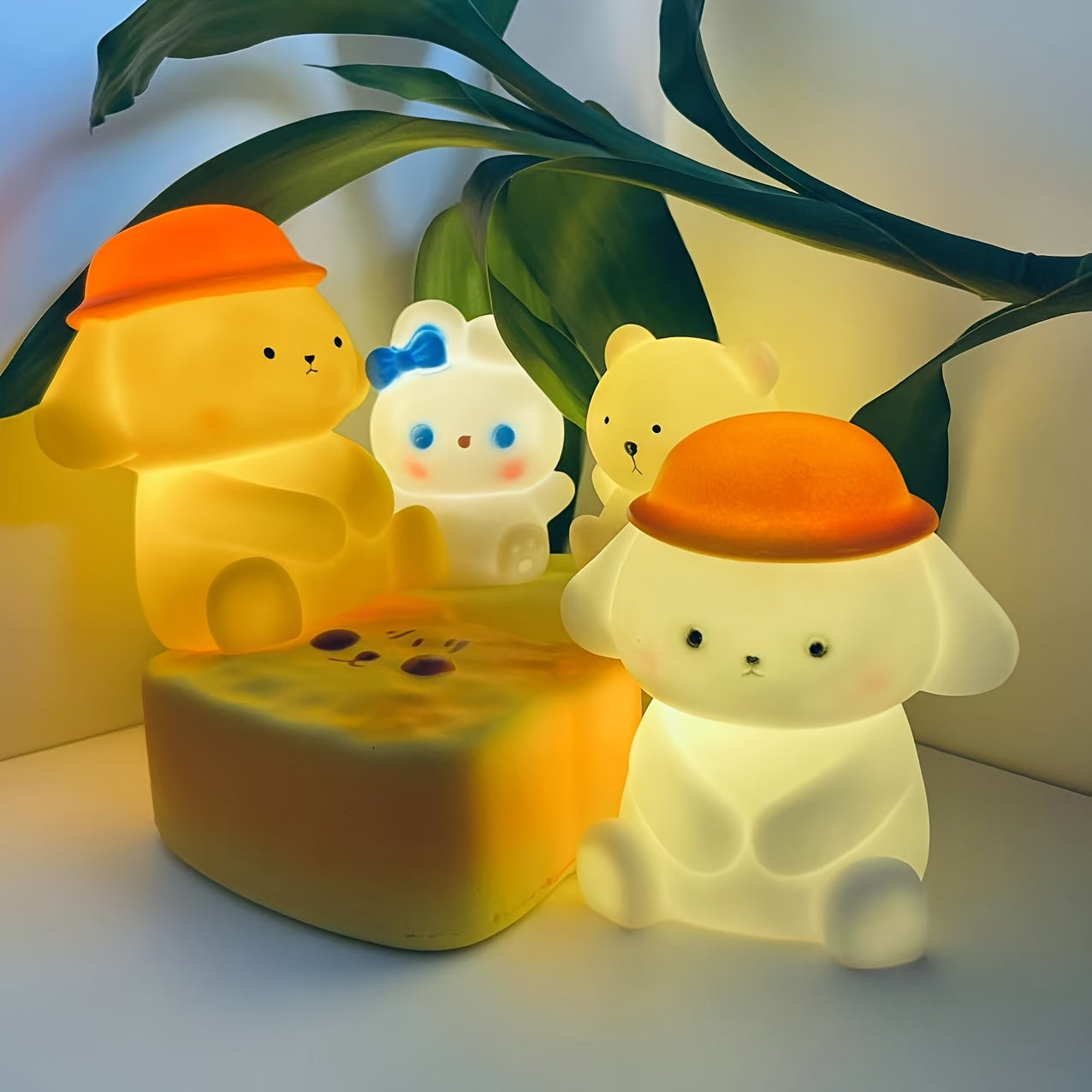 PuppyGlow - Charmig Valpnattlampa med Mjuk Glöd