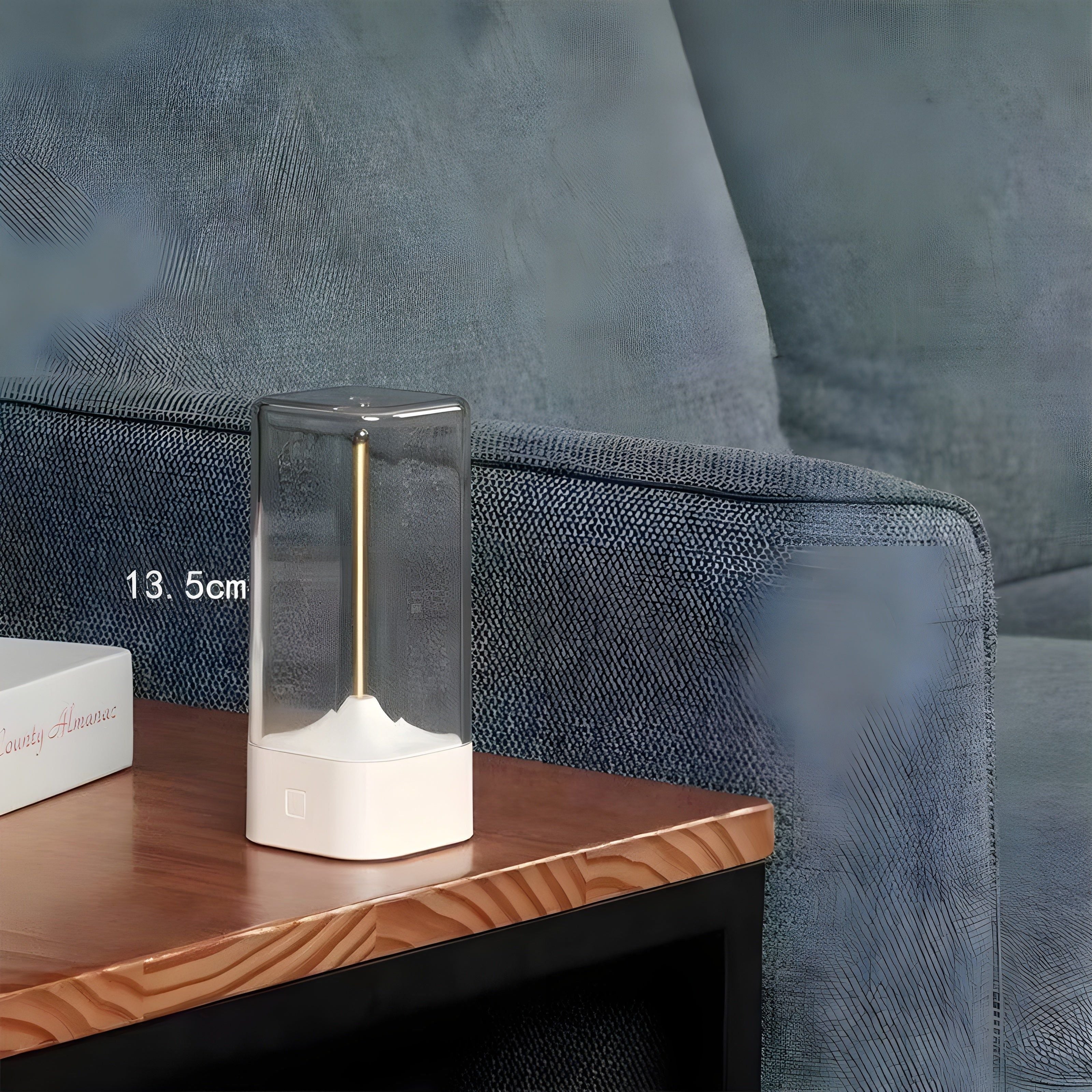 QuantumAura Lampa - Avslappnad USB-laddning Magnetisk Bordslampa