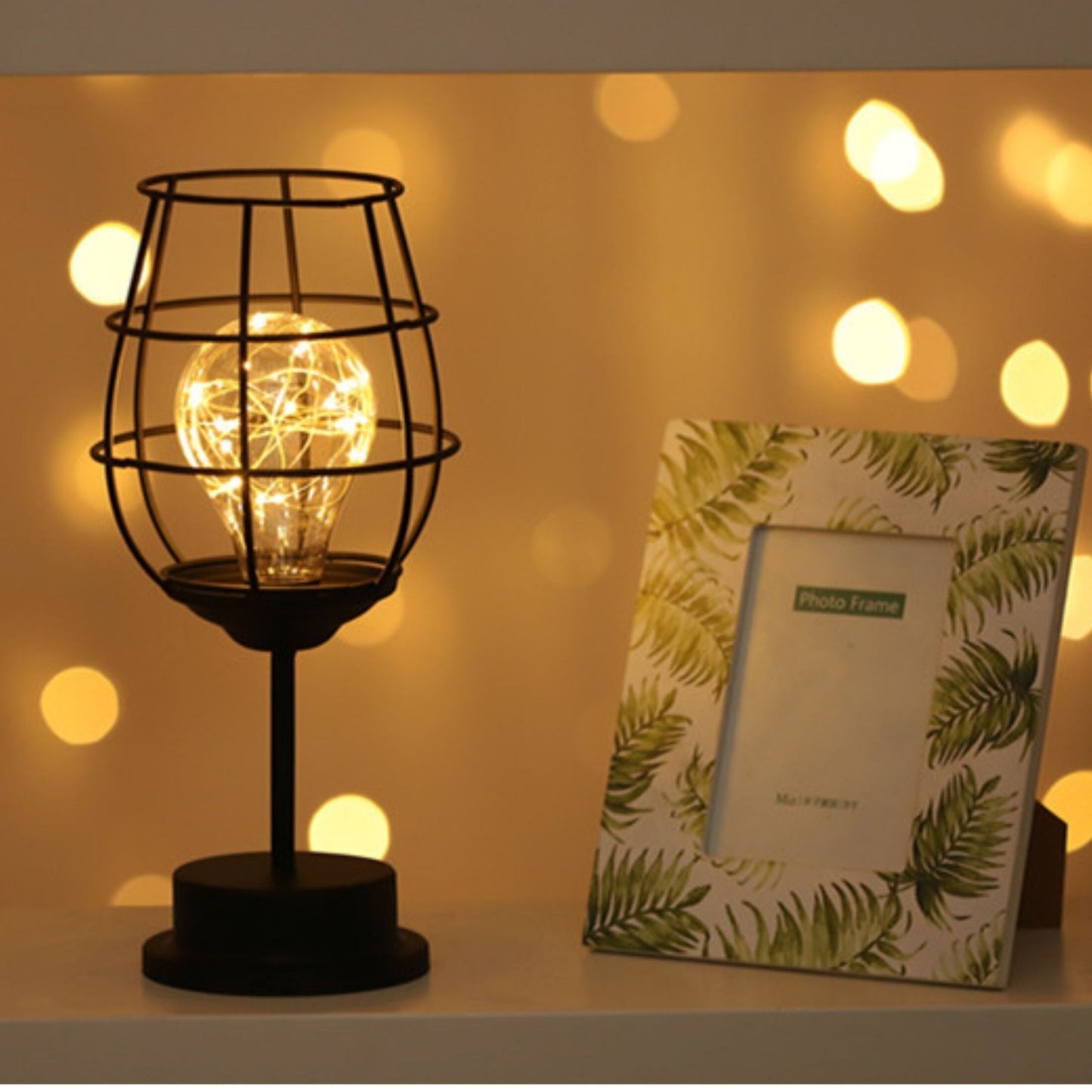 Edison Vintage Bordslampor – Industriell Stil, Stämningsfull Belysning