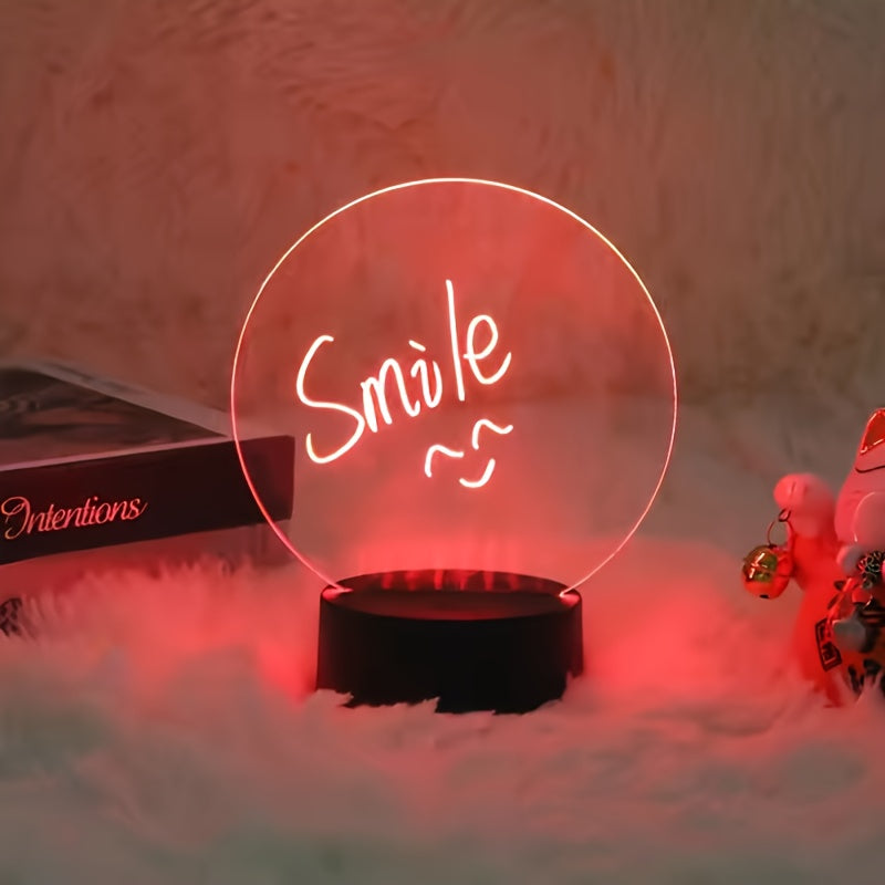 3DGlow - LED Nattlampa med 16 Färger och USB/Batteridrift