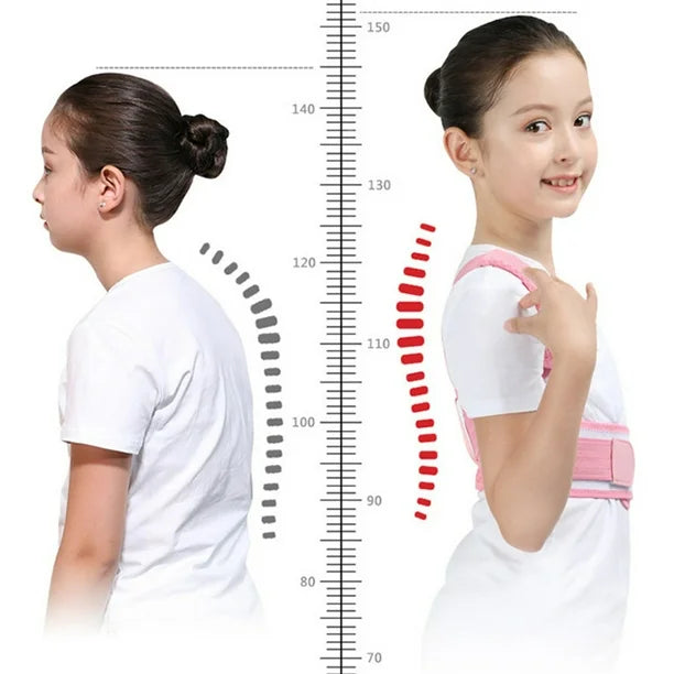 Hållningskorrigerare Barn Justerbart Ryggstöd