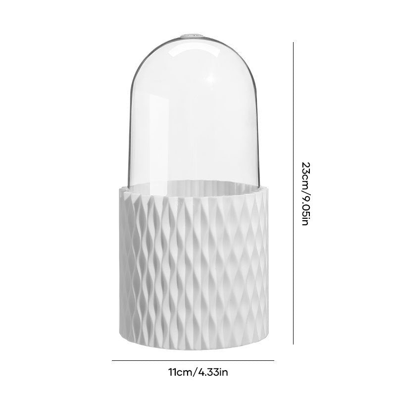 Carvallo - 360° roterande sminkborsthållare för enkelt organisering