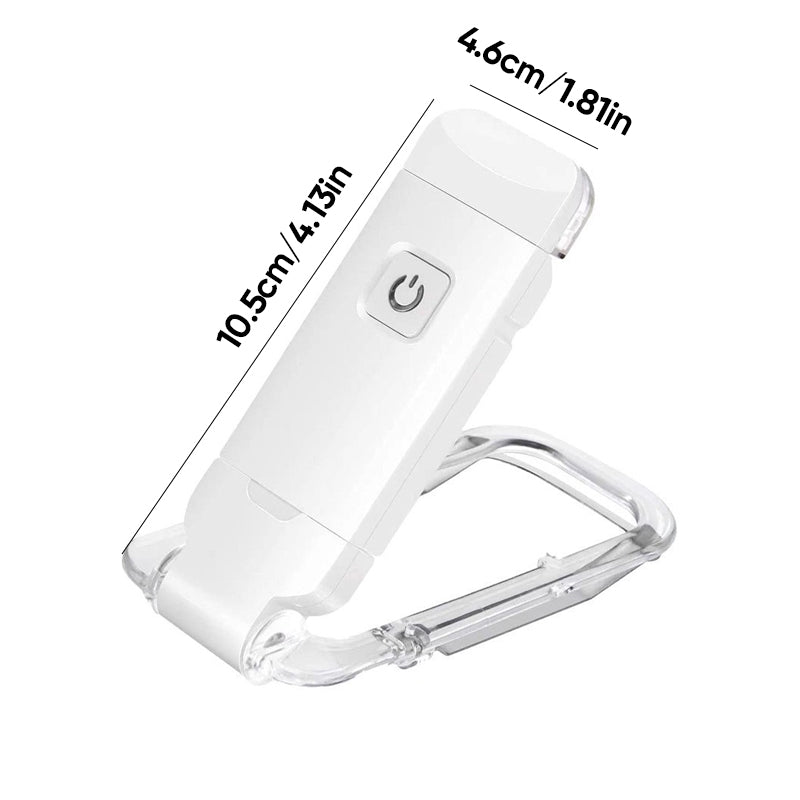 Carvallo - Justerbart LED-läsljus för bekväm användning på språng