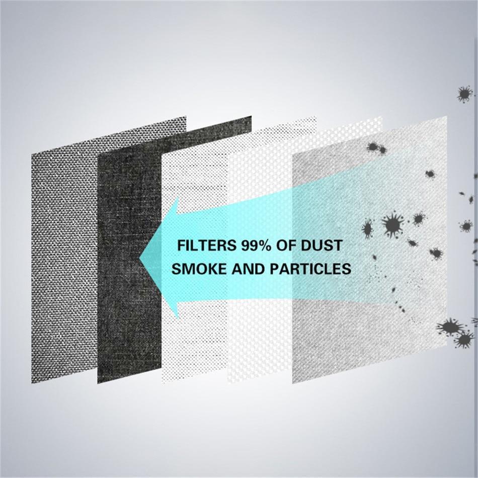 Ansiktsmask Ventilerad Neopren Anti Förorening