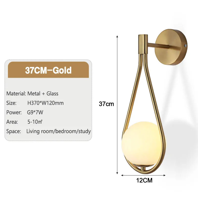ScandiGlow – Snygg skandinavisk vägglampa