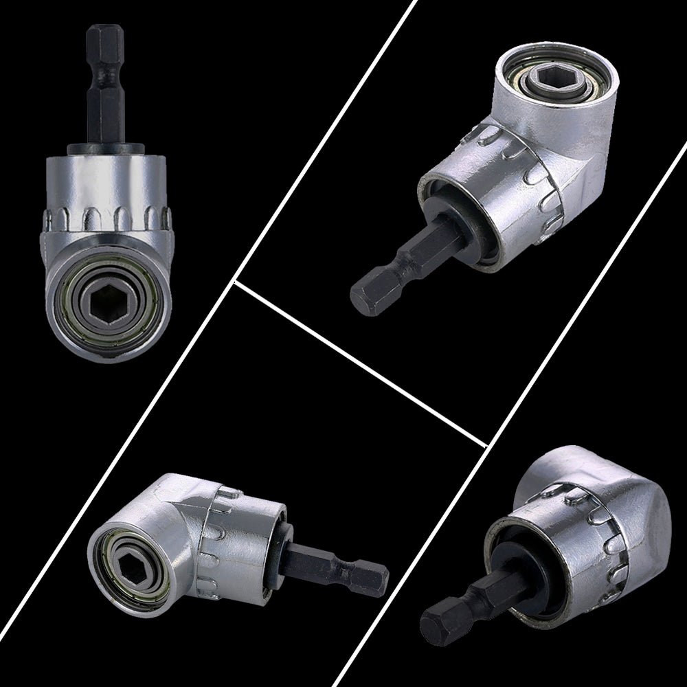Eckborradapter - 105°-vinkelfäste för skruvarbete i trånga utrymmen