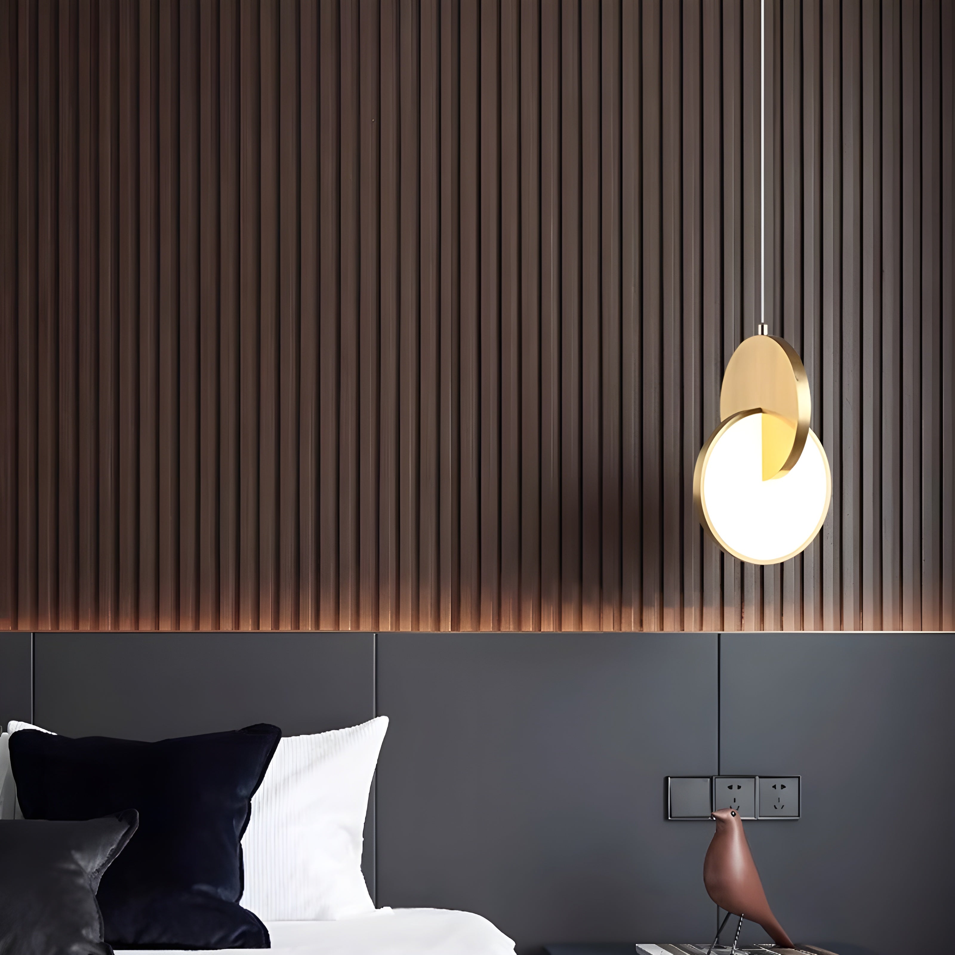 EclipseLuxe Light – Skandinavisk Rund Pendellampa