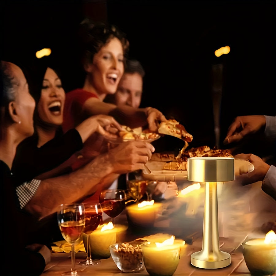 AuroraDesk - USB Laddningsbar LED Skrivbordslampa med Touchkontroll