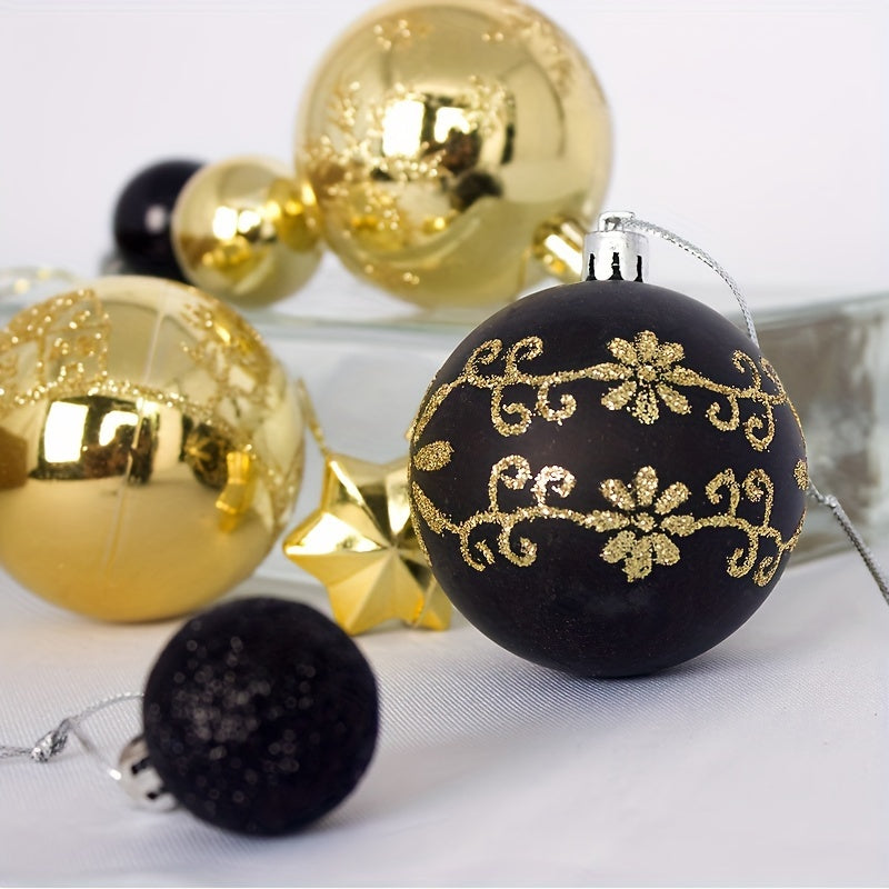 Julgranskulor Set – Plast Hängande Smycken
