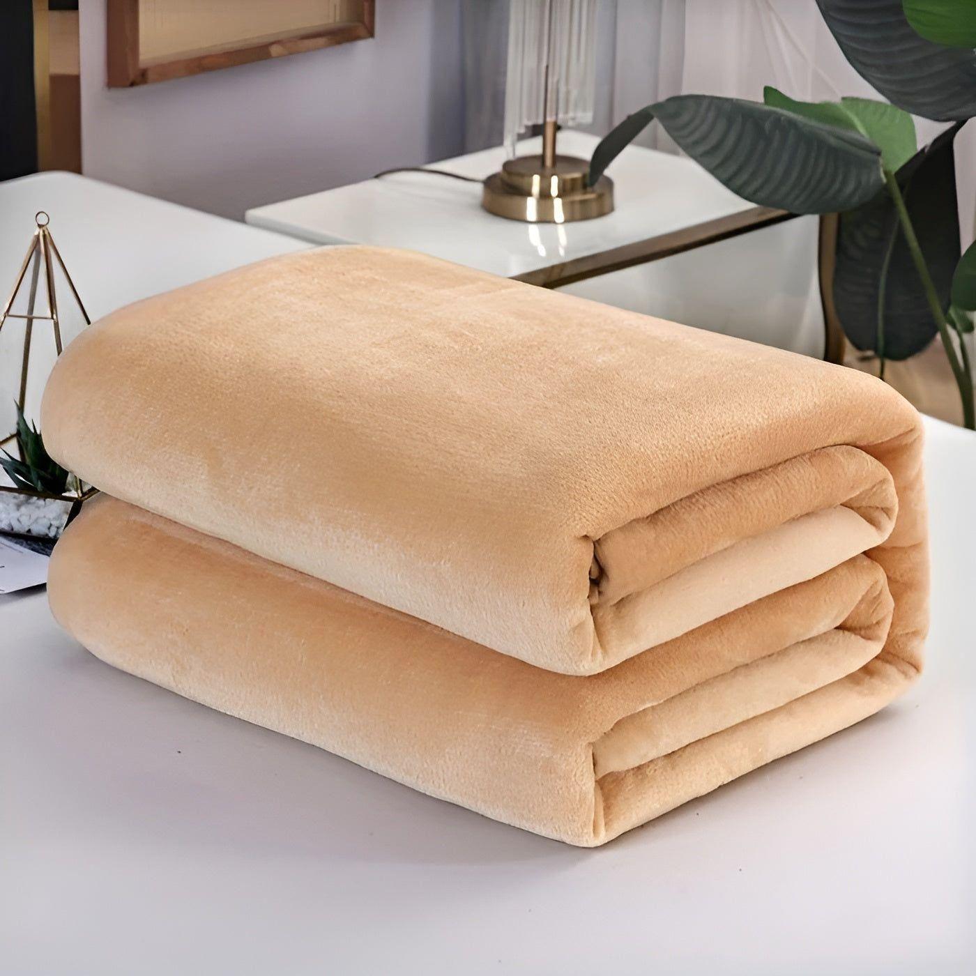 FluffyFleece Blanket - Hållbar tjock fleece vinterfilt