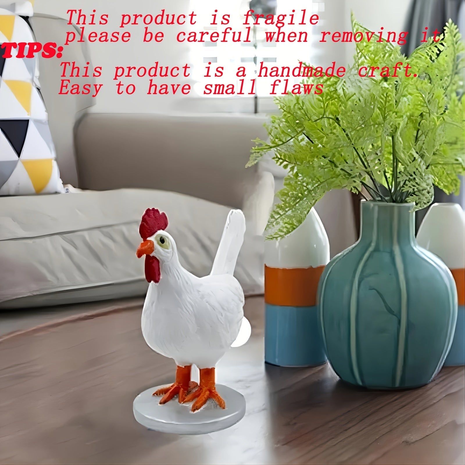 EggGlow - Realistisk Kycklingäggslampa med USB LED-belysning och 3D Design