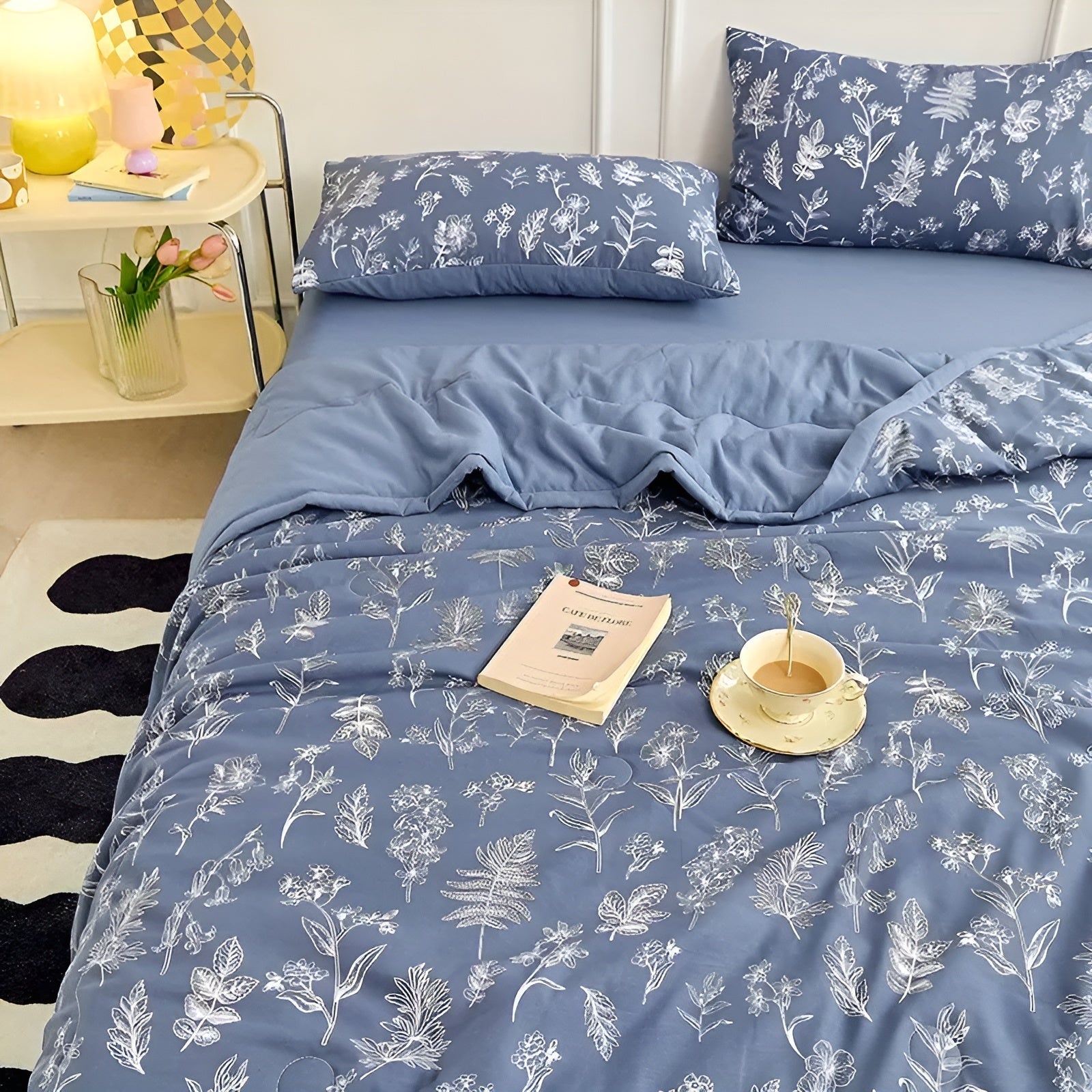 Sommarduvetöverdrag Set – Lätt och Hudvänlig | 2–3 Delar Tillverkat av Mikrofiber