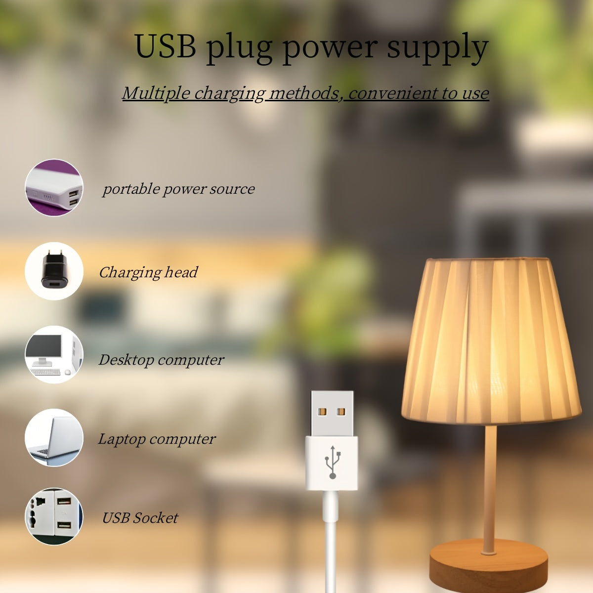 Nordic Atmosphere Bordslampa - Värme och Lugnt för Ditt Inredning