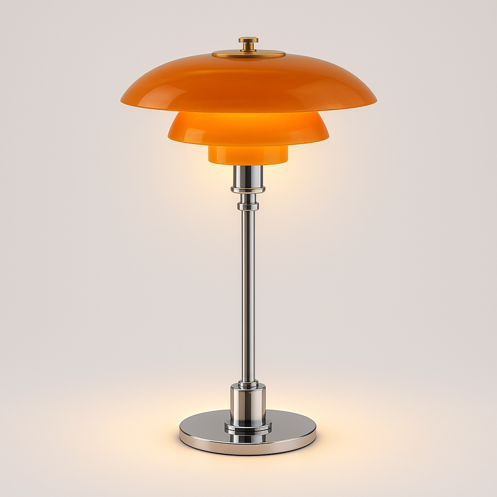 Bordslampa Glas LED Modern Mässingsljus