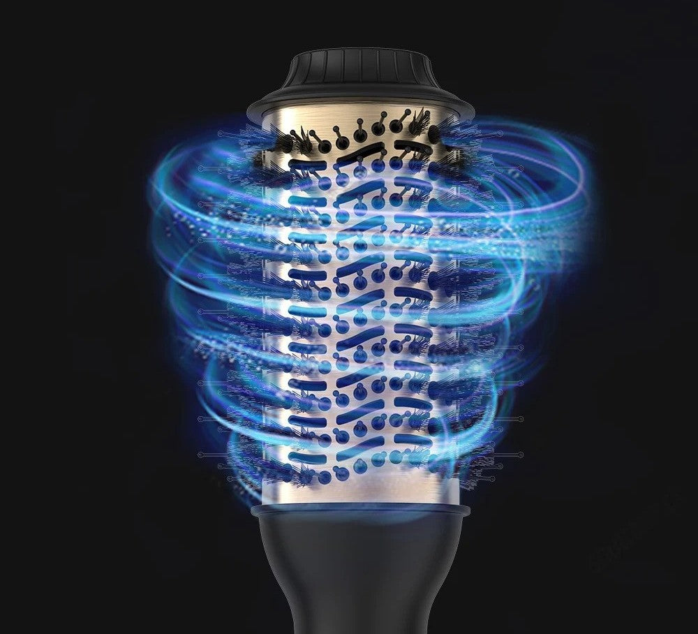 Hetluftborste & Hårvolymizer