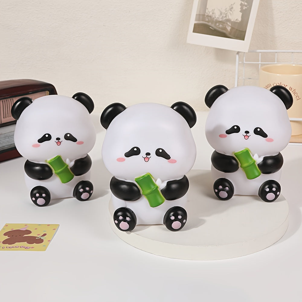 PandaGlow - Söt LED Nattlampa för Skriver & Sovrum