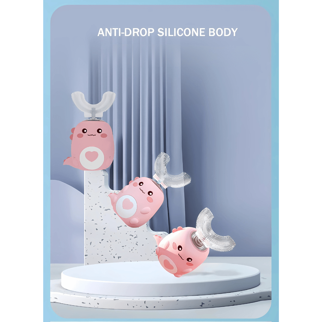 DINO BRUSH – Elektrisk tandborste för barn med 360° rengöring