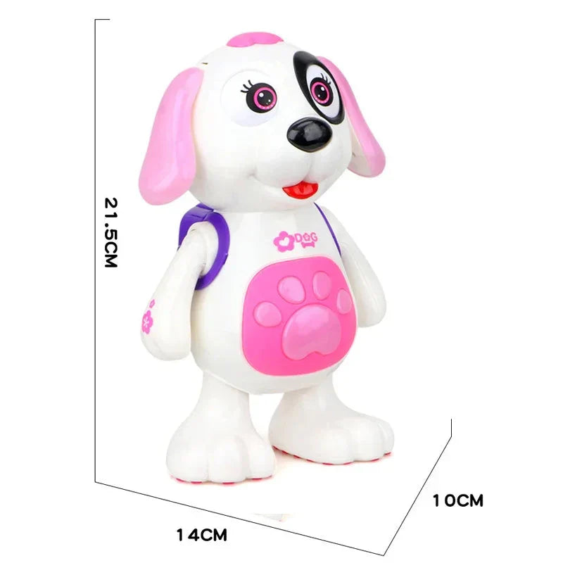 Dansande robotleksak med ljus och musik