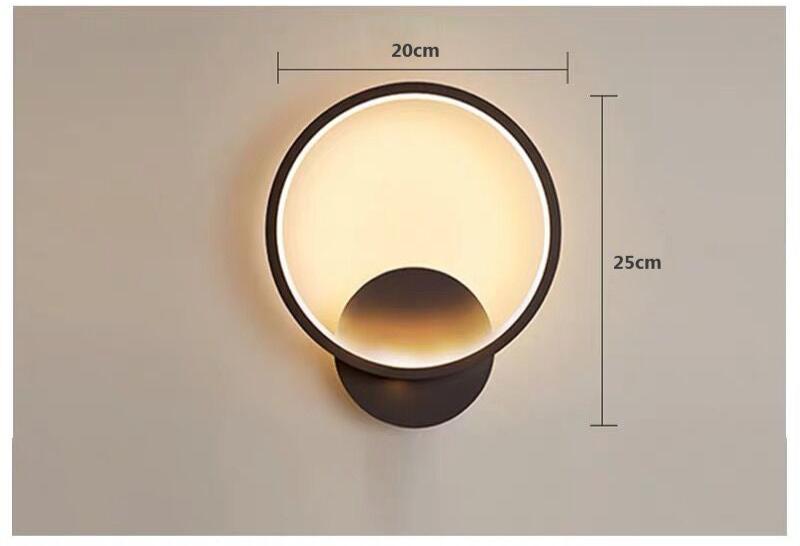 PureLight - Modern LED Vägglampa Energisparande Inomhusbelysning