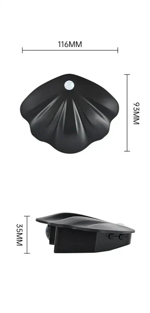 MotionGlow - Automatisk LED Vägglampa med Rörelsesensor för Hall & Sovrum