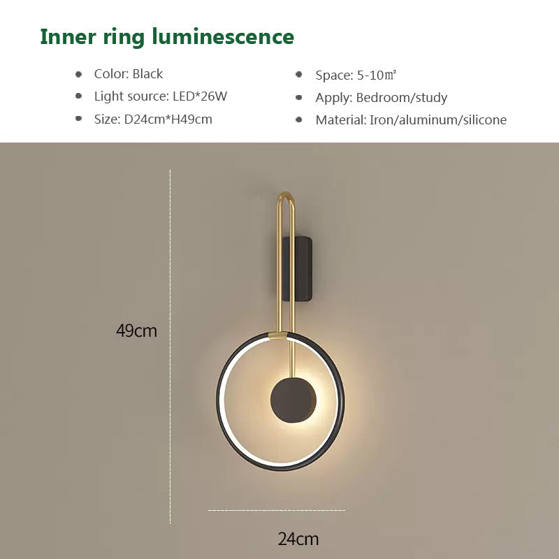 NordicaGlow – Minimalistisk LED Vägglampa