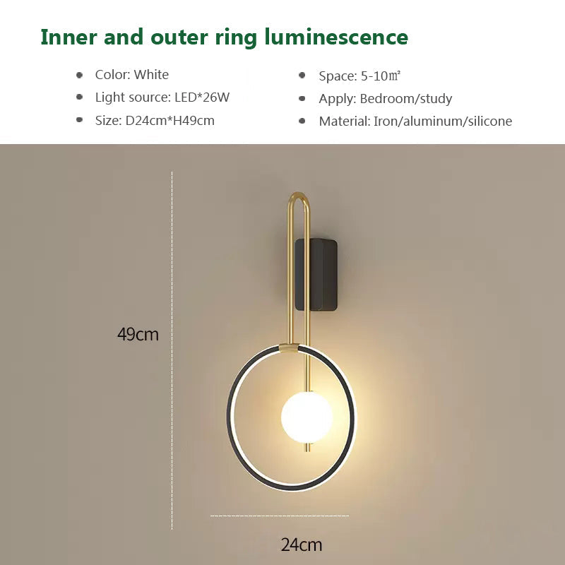 NordicaGlow – Minimalistisk LED Vägglampa