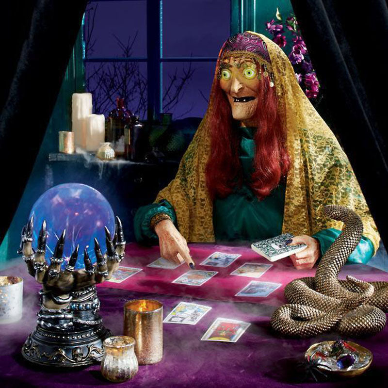 MystiGlow - Glaskula Lamp med LED-belysning