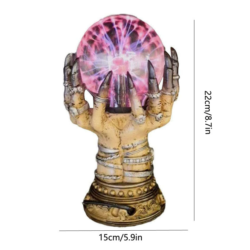 MystiGlow - Glaskula Lamp med LED-belysning