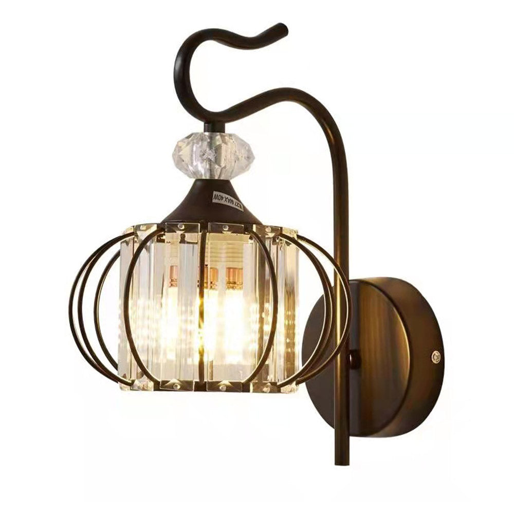 MetalArtistry – Konstnärlig Järnsänglampa