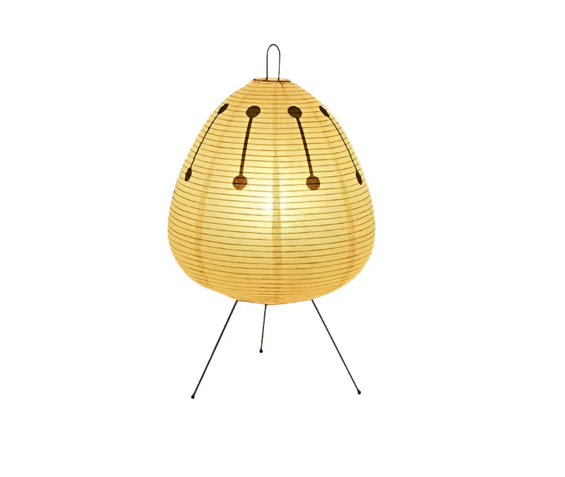Äkta japansk papperslampa med retrostil – Mjuk belysning för varje rum