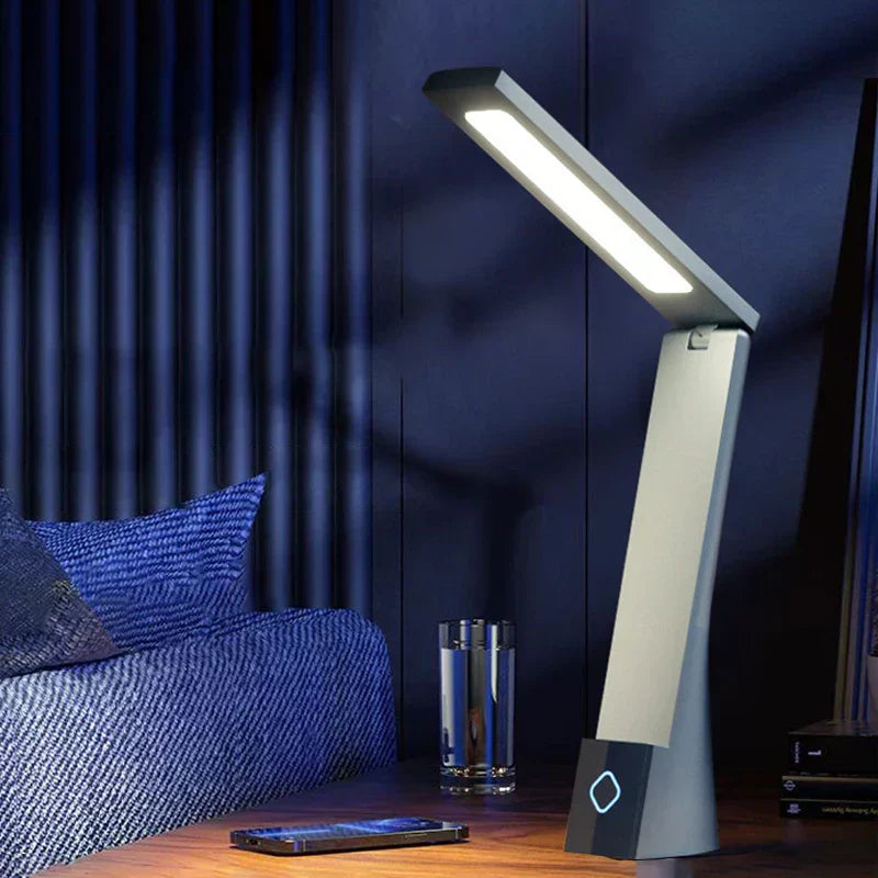 FlexiLume - Dimmbar LED Skrivbordslampa med Flexibel Arm och USB