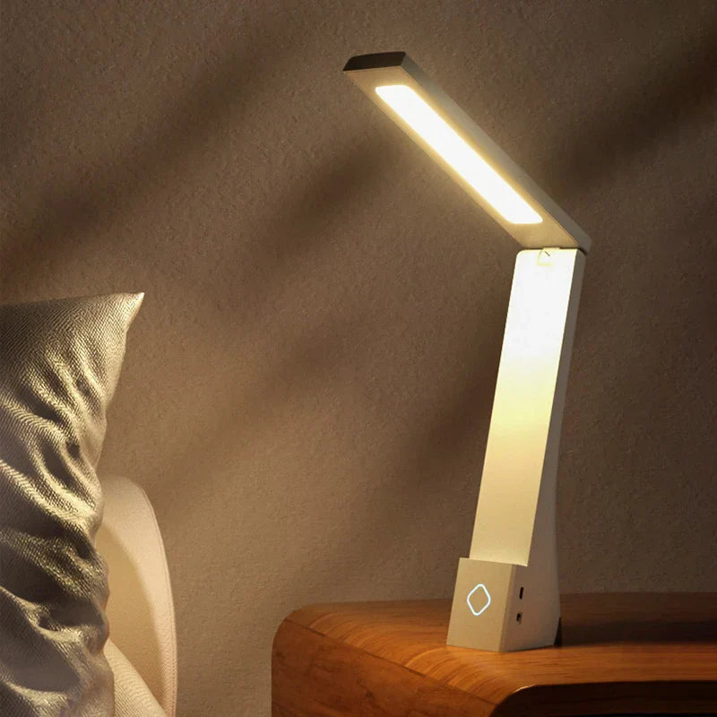 FlexiLume - Dimmbar LED Skrivbordslampa med Flexibel Arm och USB