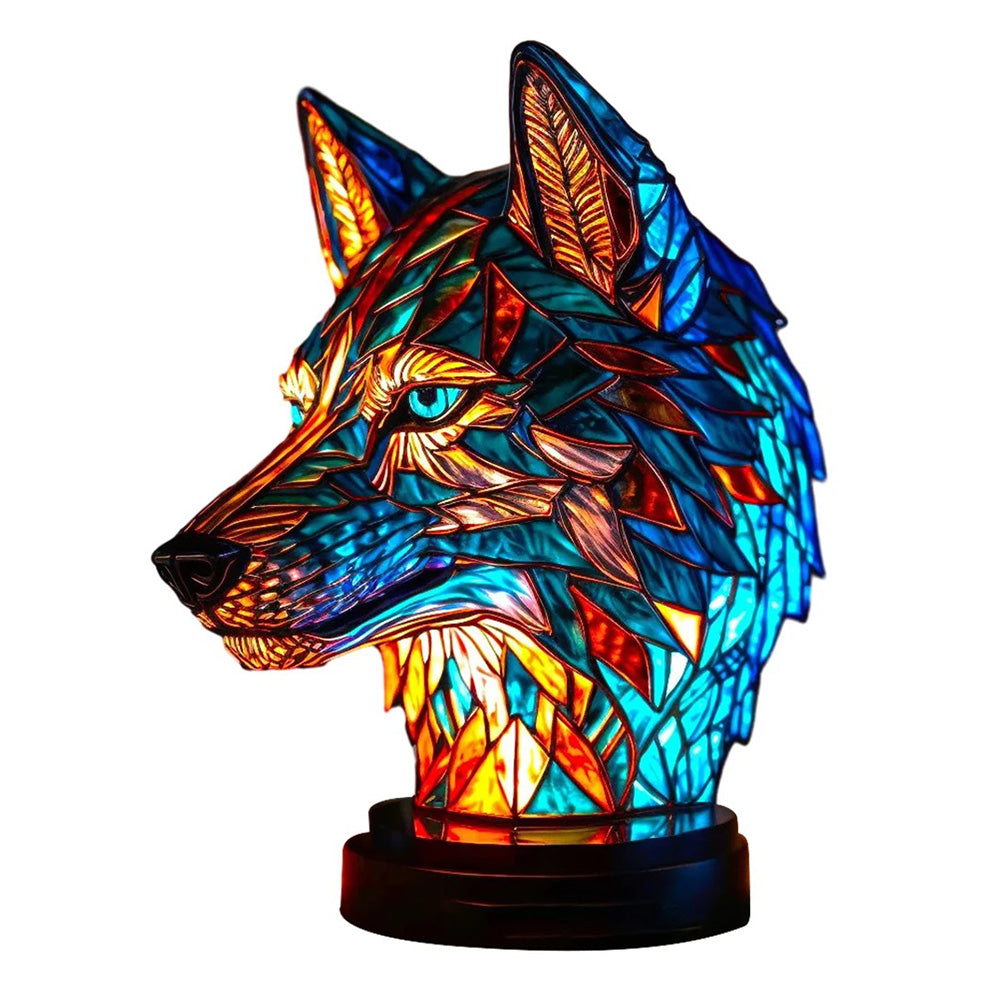 LumeWolf - LED Bordslampa med Volf Design – Handgjord Dekorativ Belysning