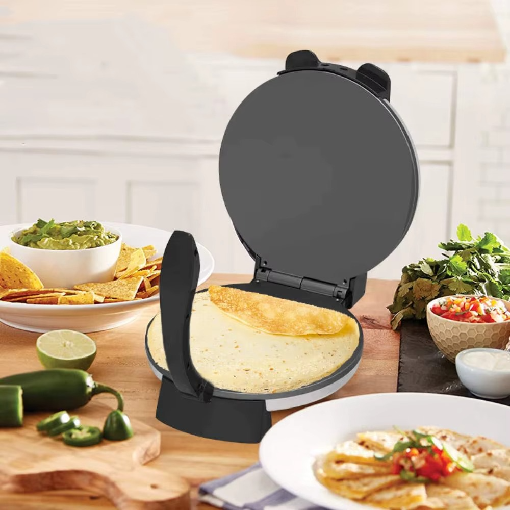 QuietHeat - Crepe-maskin med jämn uppvärmning och tyst drift för perfekta plattbröd