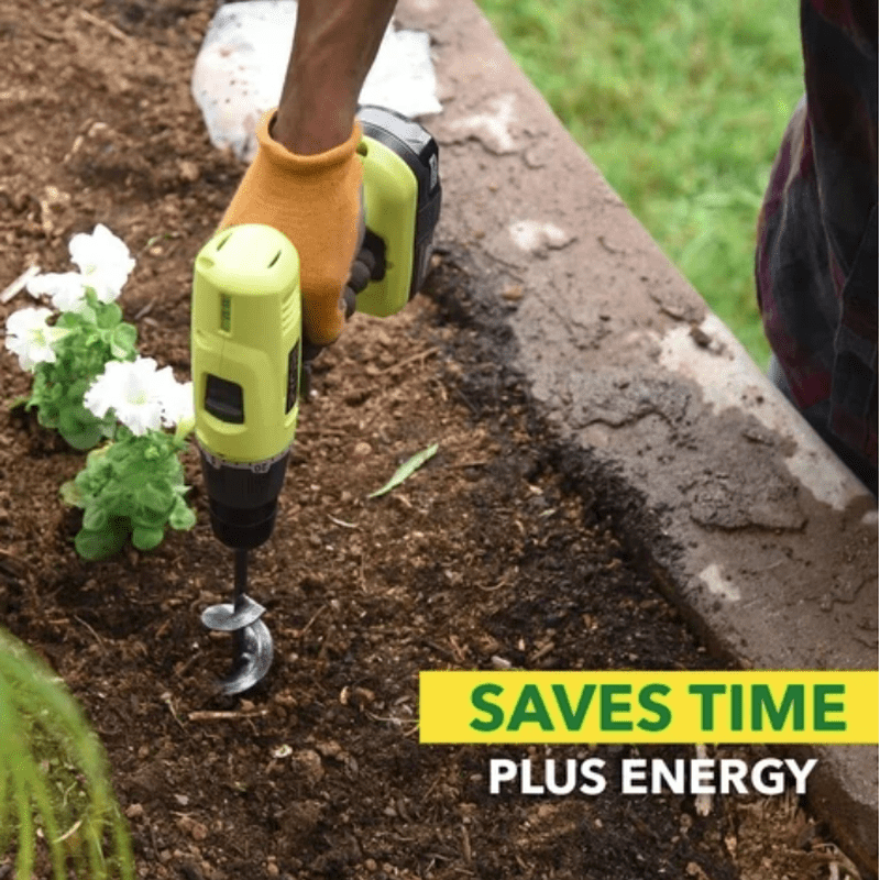 DrillDigger Pro - Trädgårdsborr av kolstål för snabb plantering