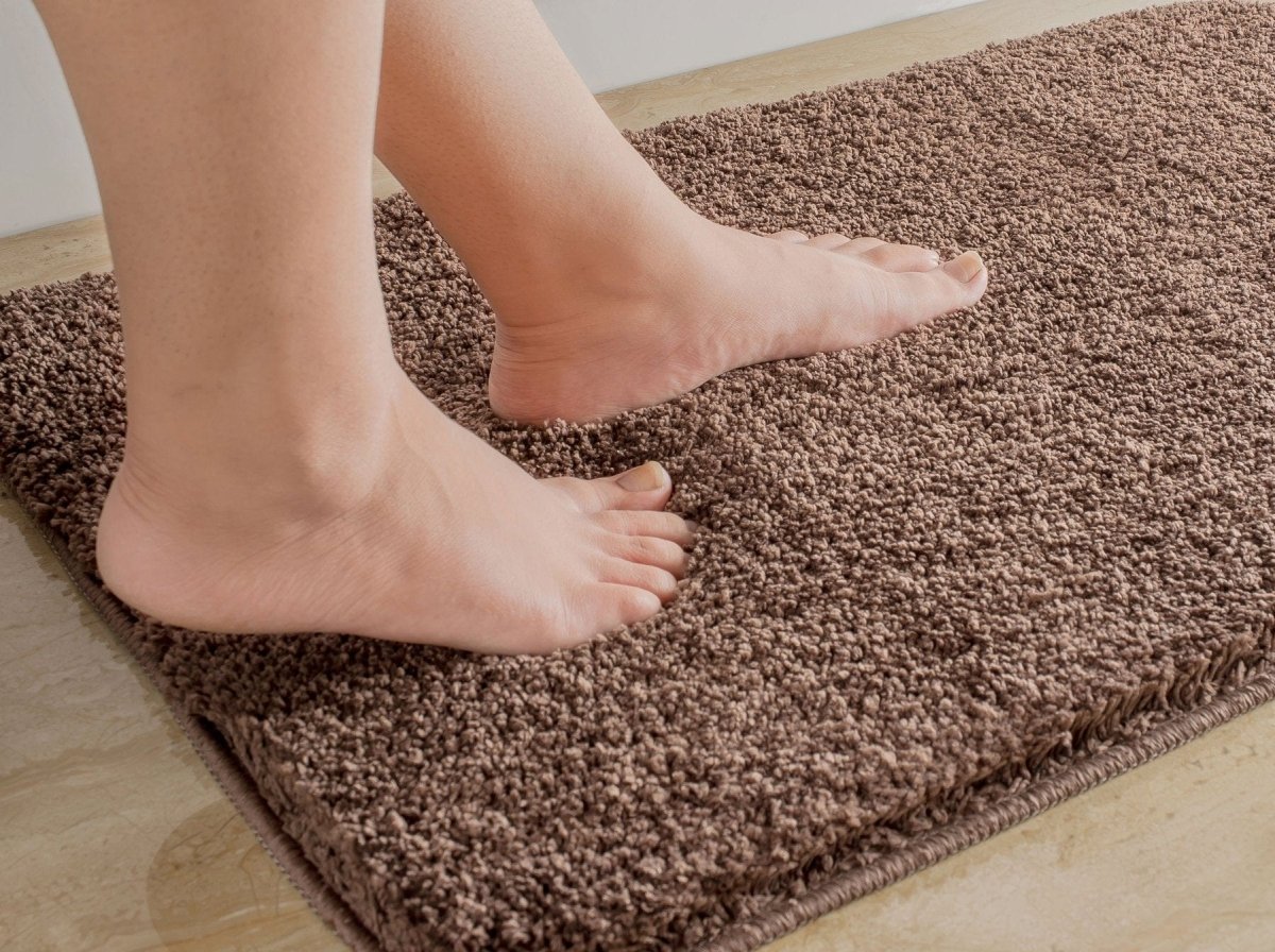 DRYSENSE – Halkfria, ultraabsorberande mikrofiber badmatta för badrumsbekvämlighet