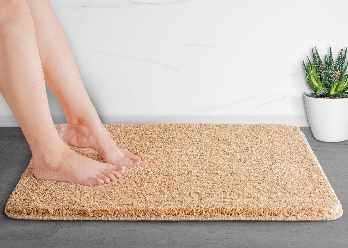 DRYSENSE – Halkfria, ultraabsorberande mikrofiber badmatta för badrumsbekvämlighet