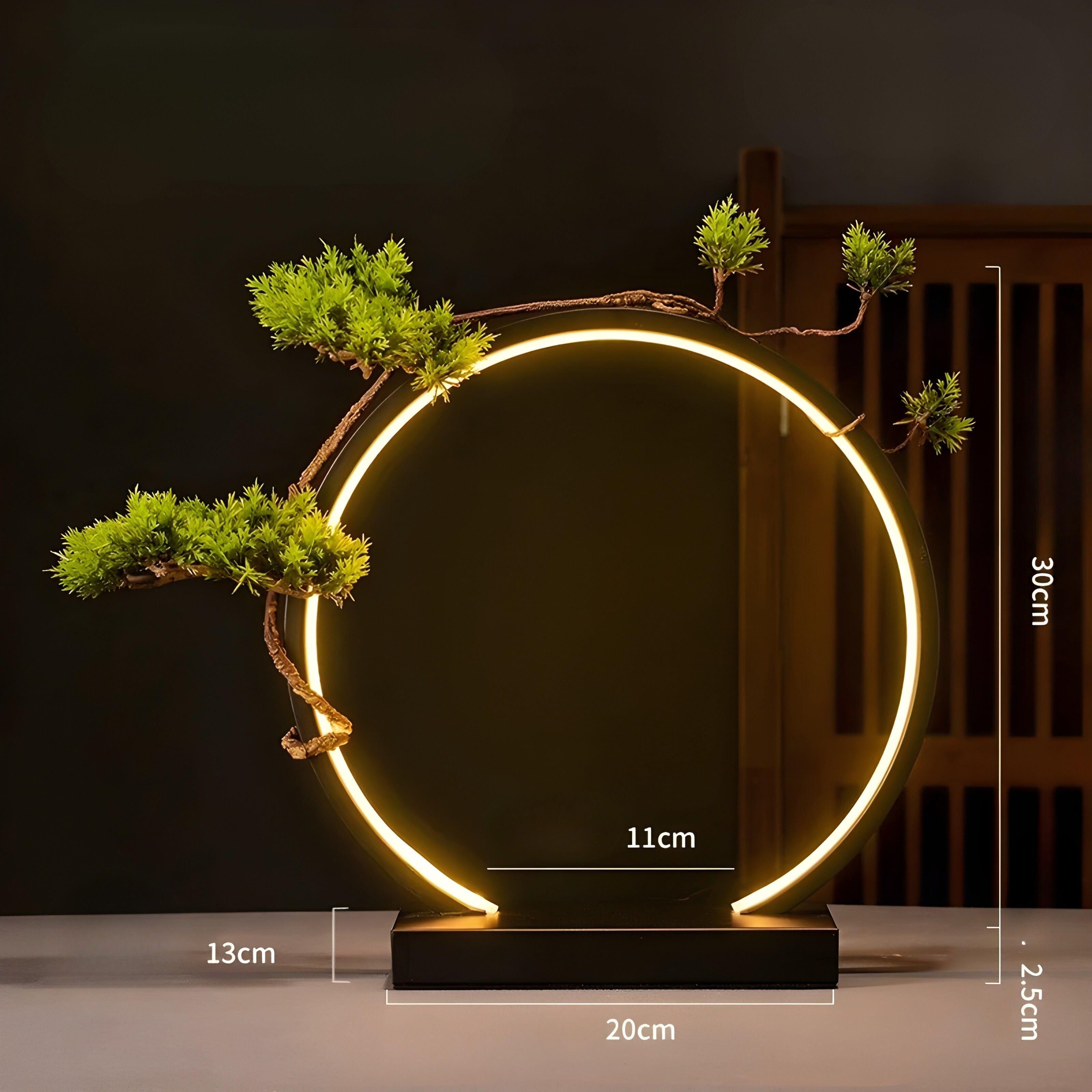 AnimeGlow Lamp - Anime Mobile Suit varmt ljus USB LED ringlampa